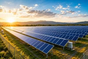 ground mounted solar projects for large scale image